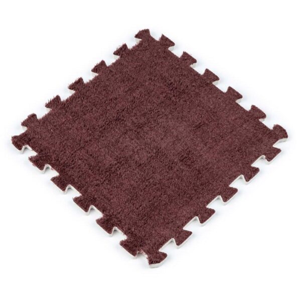 Пол-пазл плюшевый КОРИЧНЕВЫЙ 30*30*1cm (D) SW-00002082 RAMKABUD RAMKABUD- Купить стройматериалы для кровли и фасада 2
