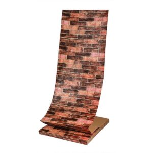 R179-2-20 Панель стеновая в рулоне 3D 700мм*19,6м*2мм BROWN (D) SW-00002280 RAMKABUD RAMKABUD- Купить стройматериалы для кровли и фасада