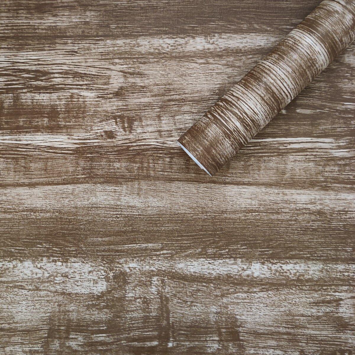 Самоклеющаяся пленка коричневое дерево 0,45х10м SW-00001242 RAMKABUD 2 Самоклеющаяся пленка коричневое дерево 0,45х10м SW-00001242 RAMKABUD RAMKABUD- Купить стройматериалы для кровли и фасада 2