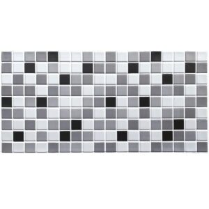 Декоративная ПВХ панель черно-белая мозаика 960х480х4мм SW-00001432 RAMKABUD Декоративная ПВХ панель черно-белая мозаика 960х480х4мм SW-00001432 RAMKABUD RAMKABUD- Купить стройматериалы для кровли и фасада