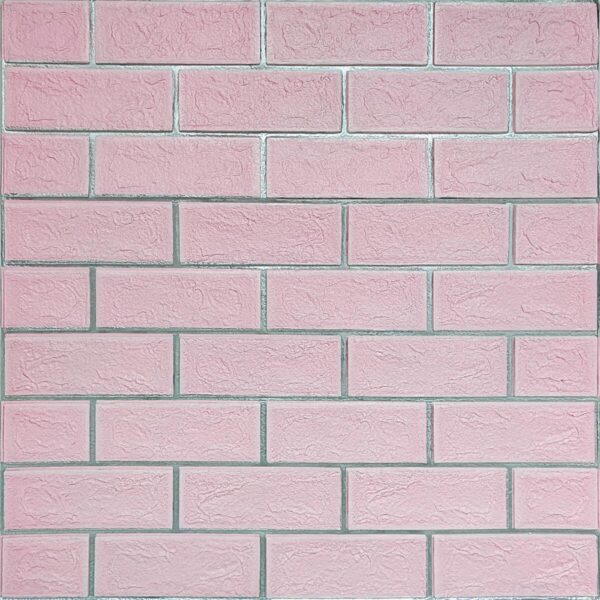 Панель стеновая 70*70cm*5mm розовий кирпич с серебром (D) SW-00001501 RAMKABUD RAMKABUD- Купить стройматериалы для кровли и фасада 2