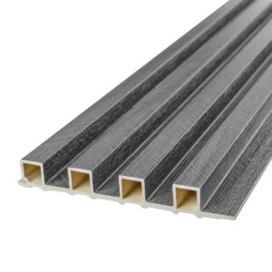 Декоративная стеновая рейка уголь 3000*160*23мм (D) SW-00001534 RAMKABUD Декоративная стеновая рейка уголь 3000*160*23мм (D) SW-00001534 RAMKABUD RAMKABUD- Купить стройматериалы для кровли и фасада