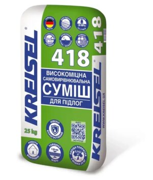 Высокопрочная самовыравнивающаяся смесь для полов Kreisel 418 RAMKABUD RAMKABUD- Купить стройматериалы для кровли и фасада