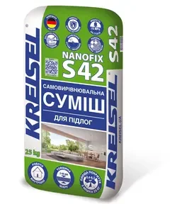 Kreisel NANOFIX S-42 / Самовыравнивающаяся смесь для полов, (нивелир 2–40 мм) RAMKABUD RAMKABUD- Купить стройматериалы для кровли и фасада