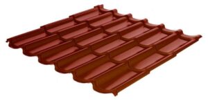 Металлочерепица RAUNI RAL 3011 (красная) PE 0,45 STANDART металл Китай RAMKABUD Металлочерепица RAUNI RAL 3011 (красная) PE 0,45 STANDART металл Китай RAMKABUD RAMKABUD- Купить стройматериалы для кровли и фасада
