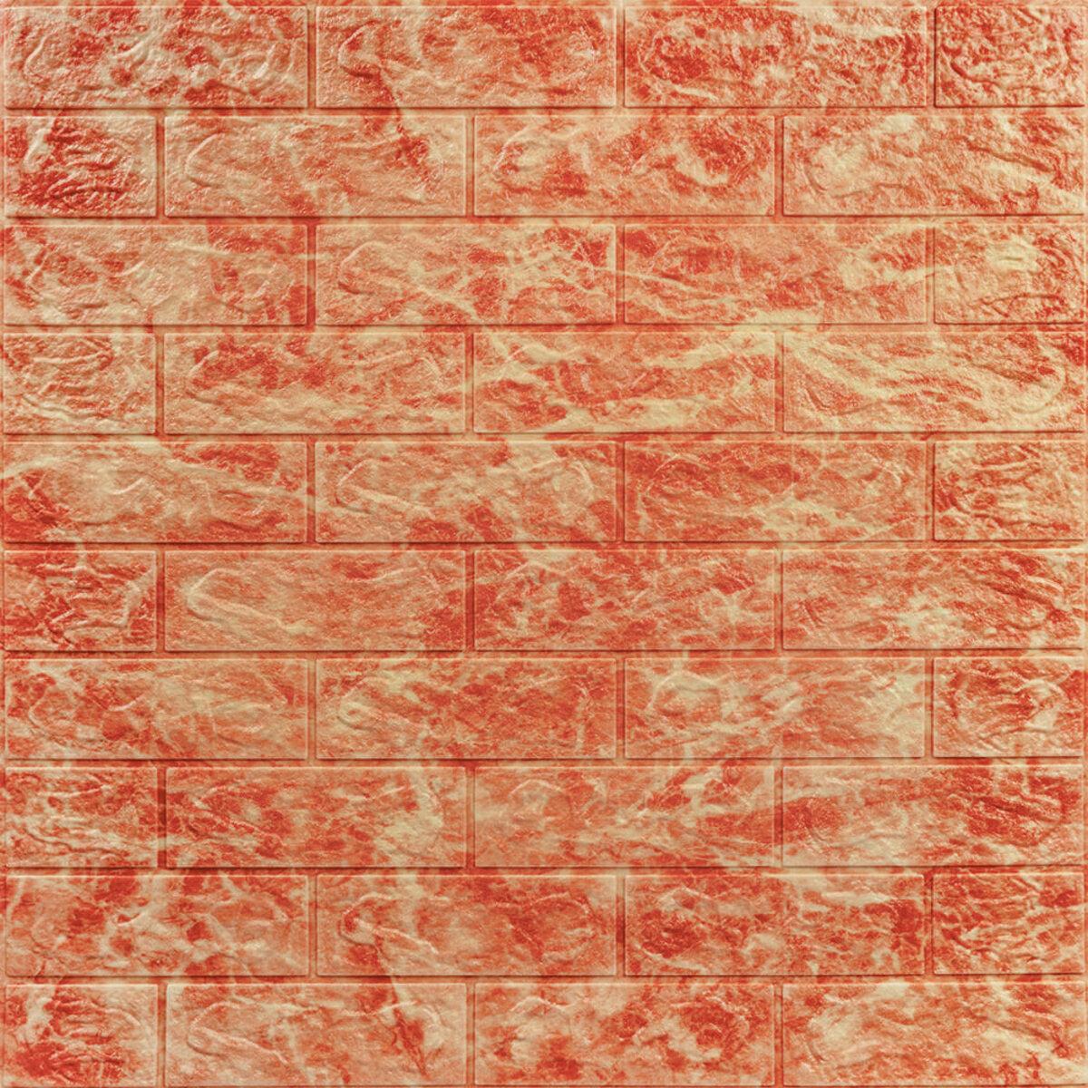 Декоративная 3D панель самоклейка под кирпич DEEP RED 700х770х5мм (066) SW-00000169 RAMKABUD 2 Декоративная 3D панель самоклейка под кирпич DEEP RED 700х770х5мм (066) SW-00000169 RAMKABUD RAMKABUD- Купить стройматериалы для кровли и фасада 2