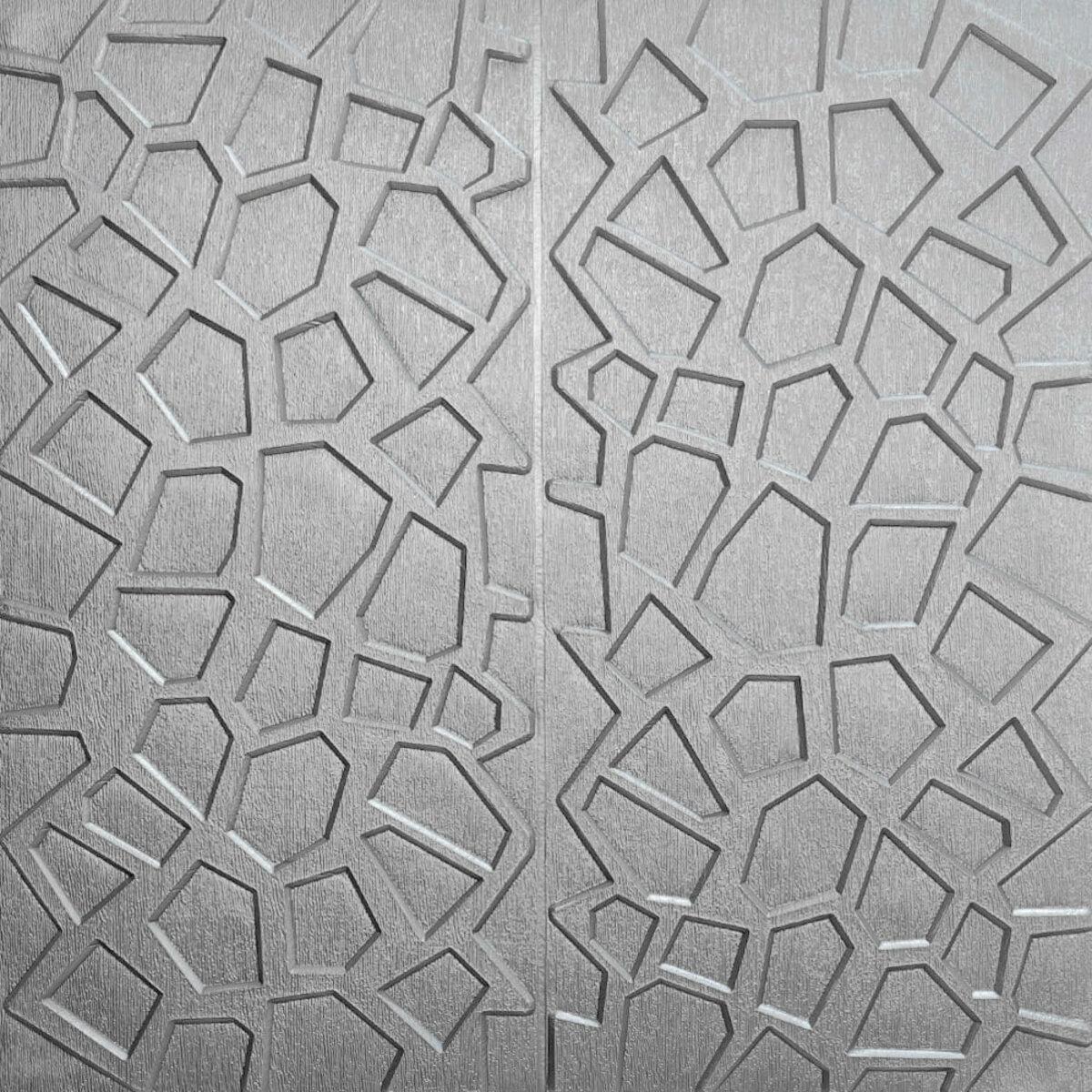 Самоклеющаяся декоративная потолочно-стеновая 3D панель серебряная 700x700x5мм (118) SW-00000236 RAMKABUD 2 Самоклеющаяся декоративная потолочно-стеновая 3D панель серебряная 700x700x5мм (118) SW-00000236 RAMKABUD RAMKABUD- Купить стройматериалы для кровли и фасада 2
