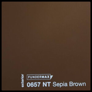HPL панель 6 мм / ТМ — FUNDERMAX 0657 NT ( Sepia Brown ) RAMKABUD HPL панель 6 мм / ТМ — FUNDERMAX 0657 NT ( Sepia Brown ) RAMKABUD RAMKABUD- Купить стройматериалы для кровли и фасада