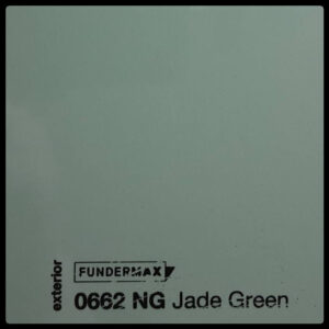 HPL панель 6 мм / ТМ — FUNDERMAX 0662 NT ( Jade Green ) RAMKABUD HPL панель 6 мм / ТМ — FUNDERMAX 0662 NT ( Jade Green ) RAMKABUD RAMKABUD- Купить стройматериалы для кровли и фасада